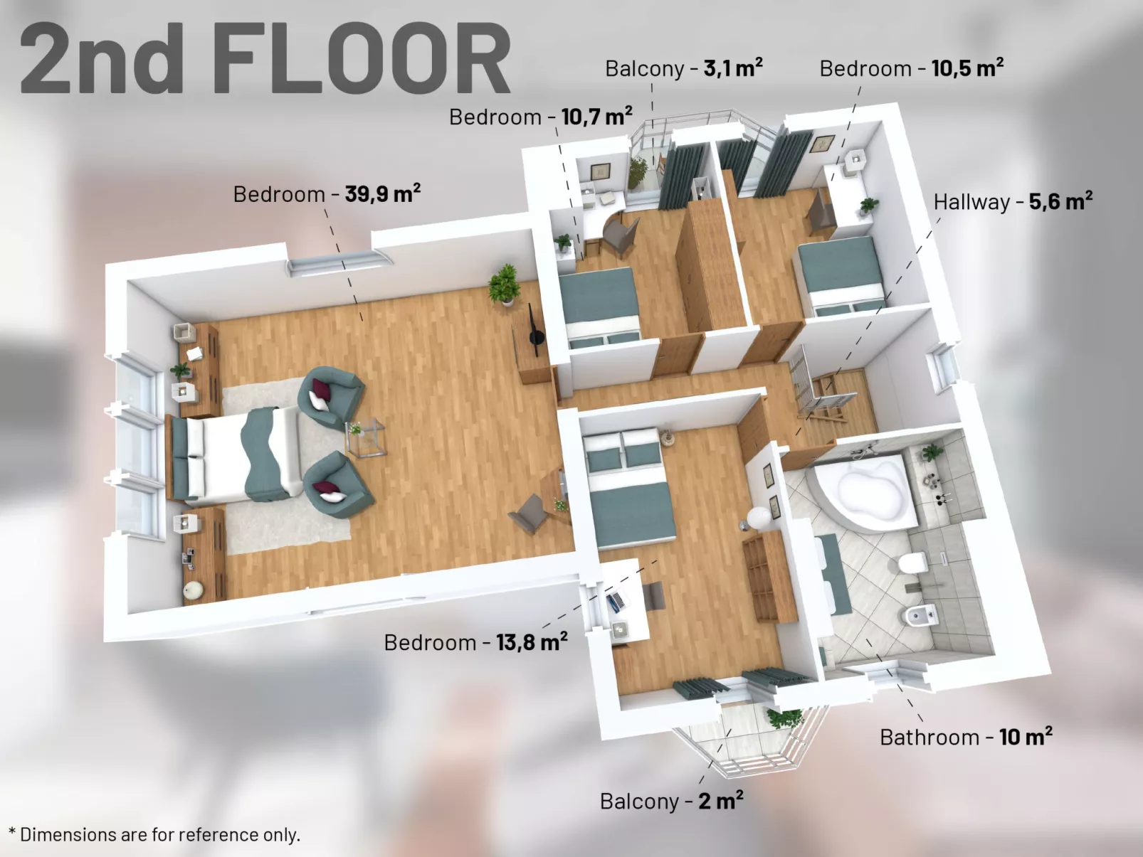 Garden & Terrace Villa-Inside
