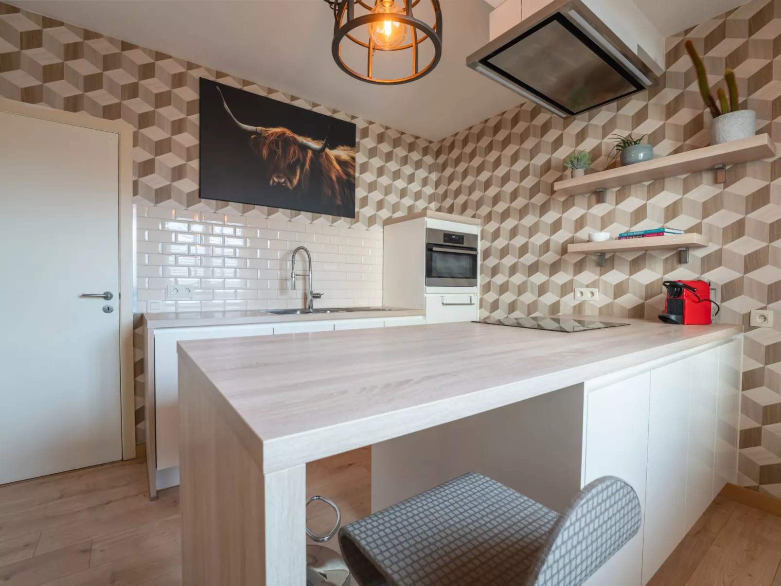 SeaRise with lateral sea view & parking-Inside