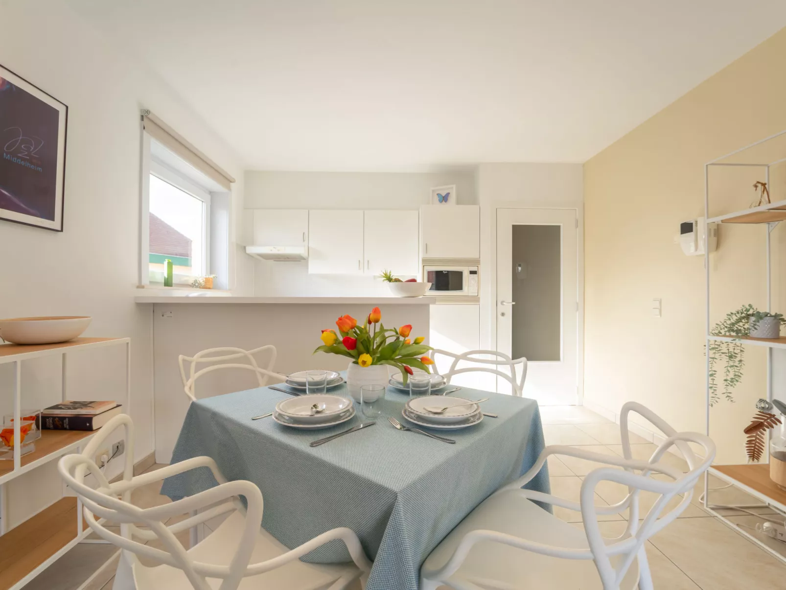 Appartment with beach cabine and parking-Inside