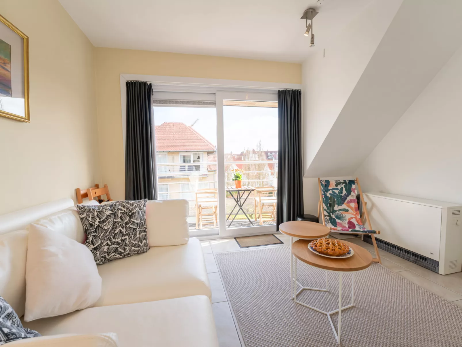 Appartment with beach cabine and parking-Inside