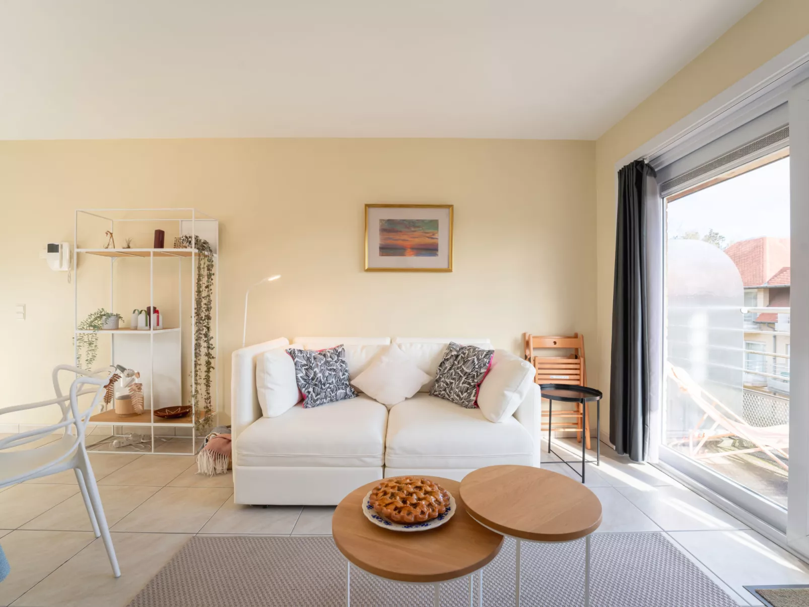 Appartment with beach cabine and parking-Inside