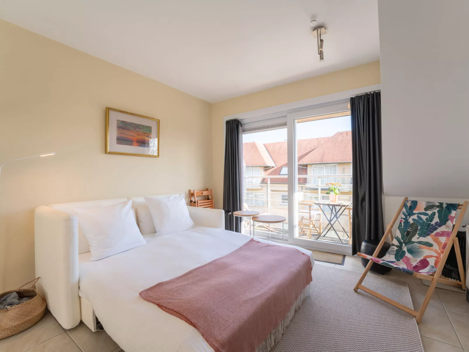 Appartment with beach cabine and parking-Inside