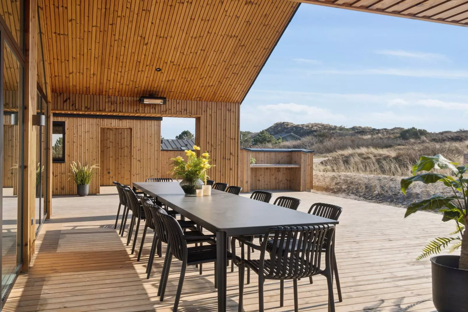Maison de vacances 5 étoiles à Henne Beach-Extérieur