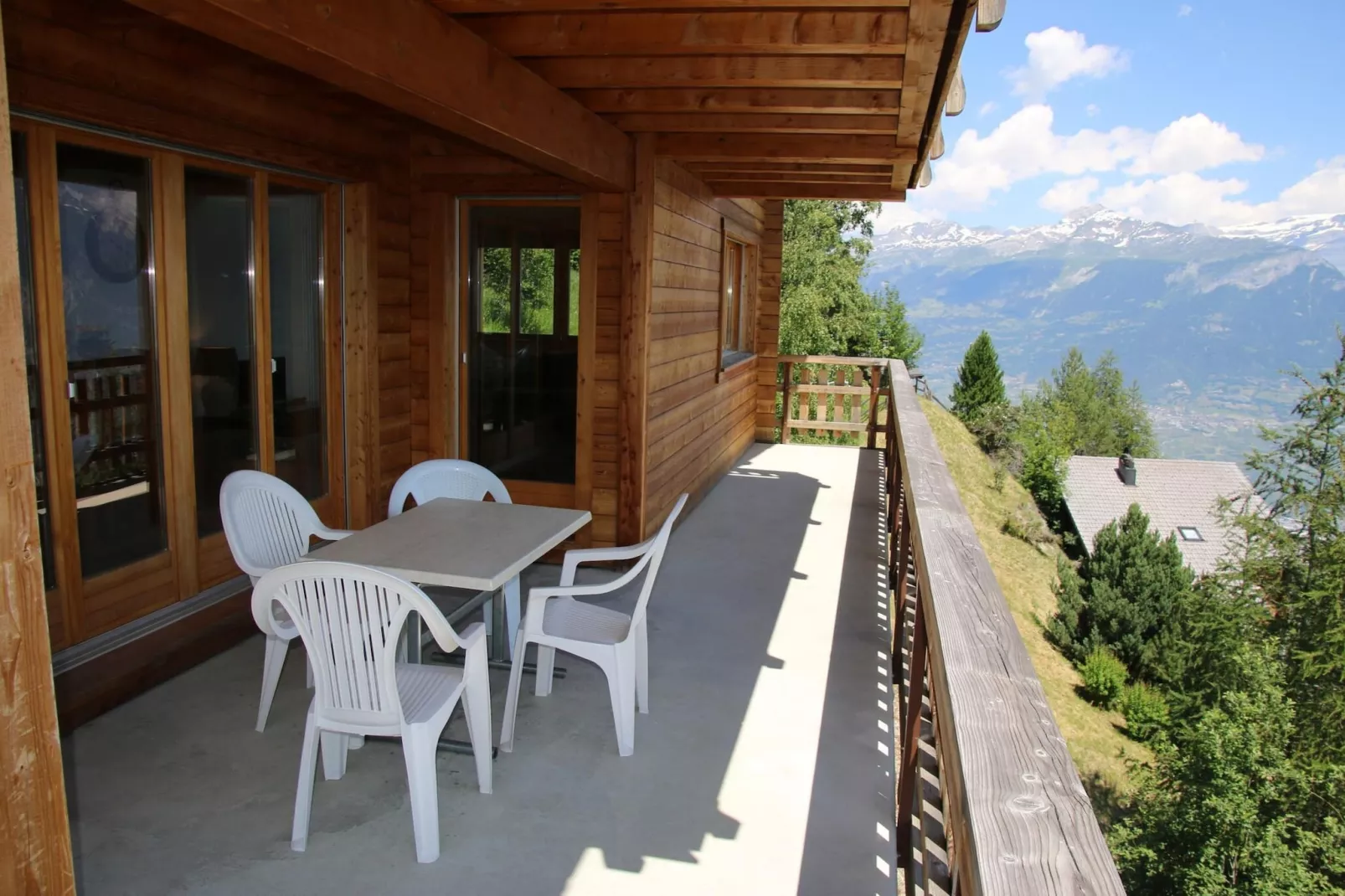 Tschoueilles 009 MOUNTAIN & VIEW - chalet 12 pers-Terrassenbalkon