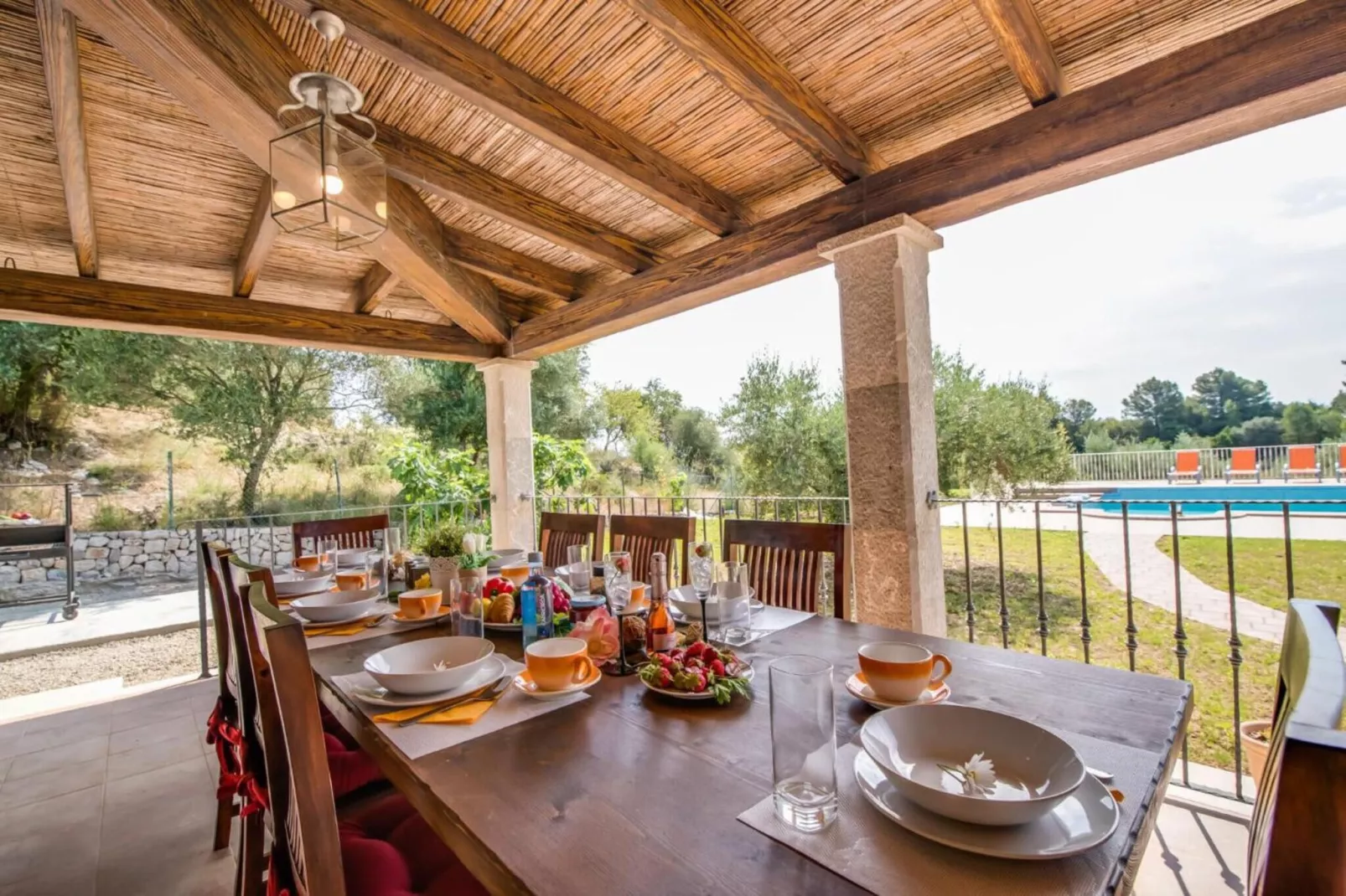 Ses Comes-Terrace balcony