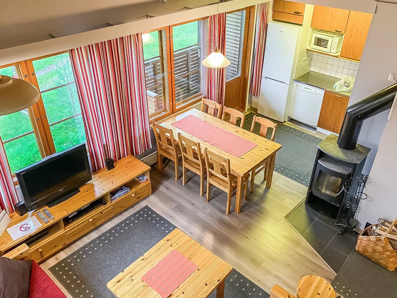 inside