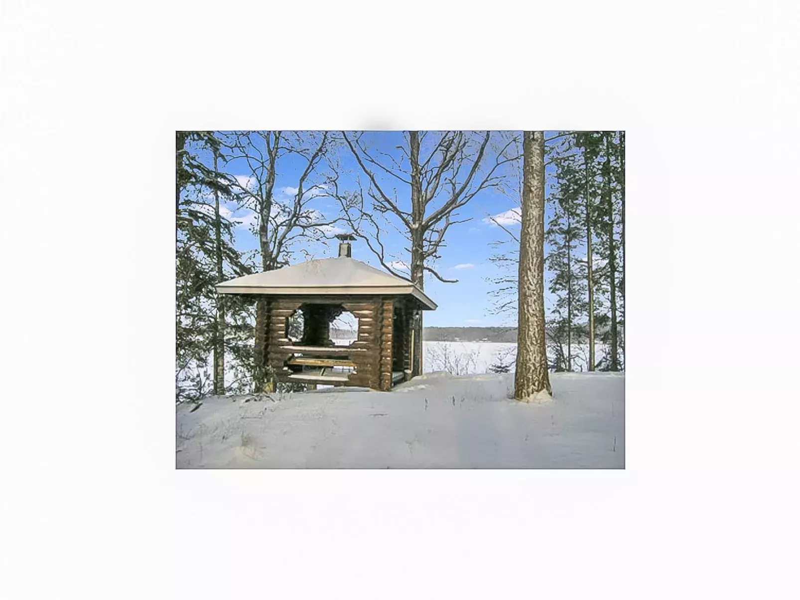 Kärkimökki-Draußen
