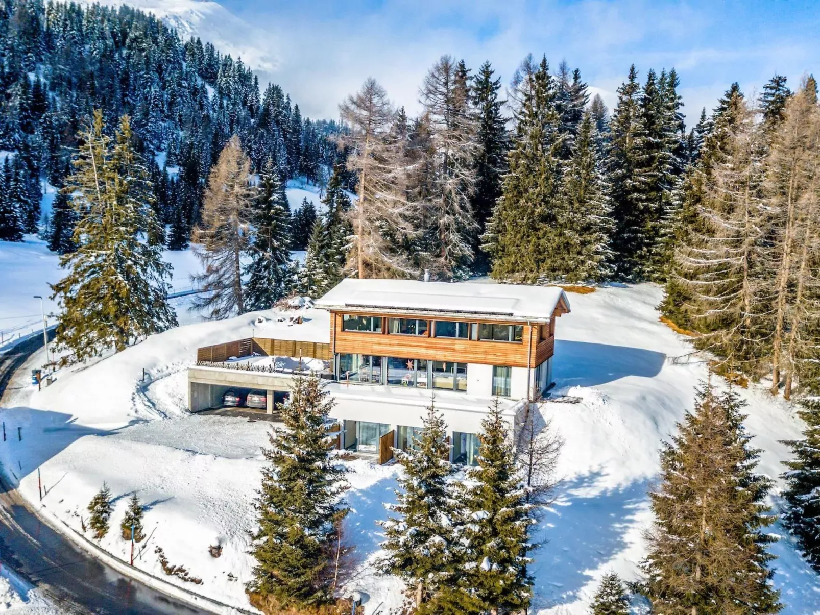 Raschainas Lenzerheide-Draußen