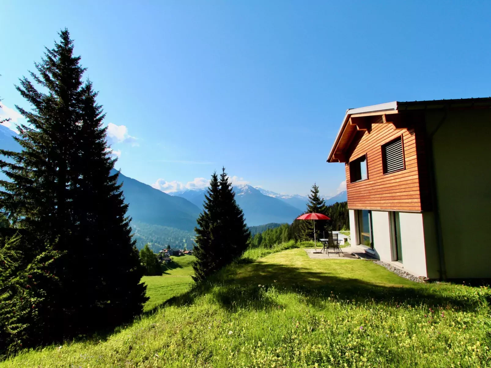 Raschainas Lenzerheide-Draußen