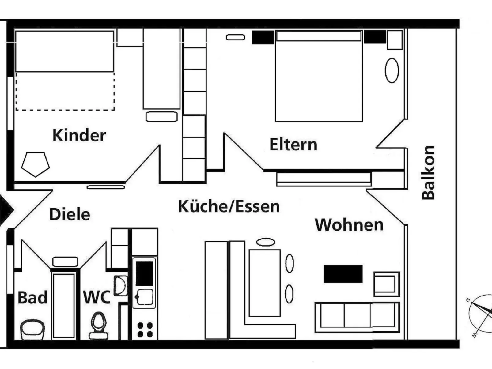 Nr.43 Haus Sotmirana-Dedans