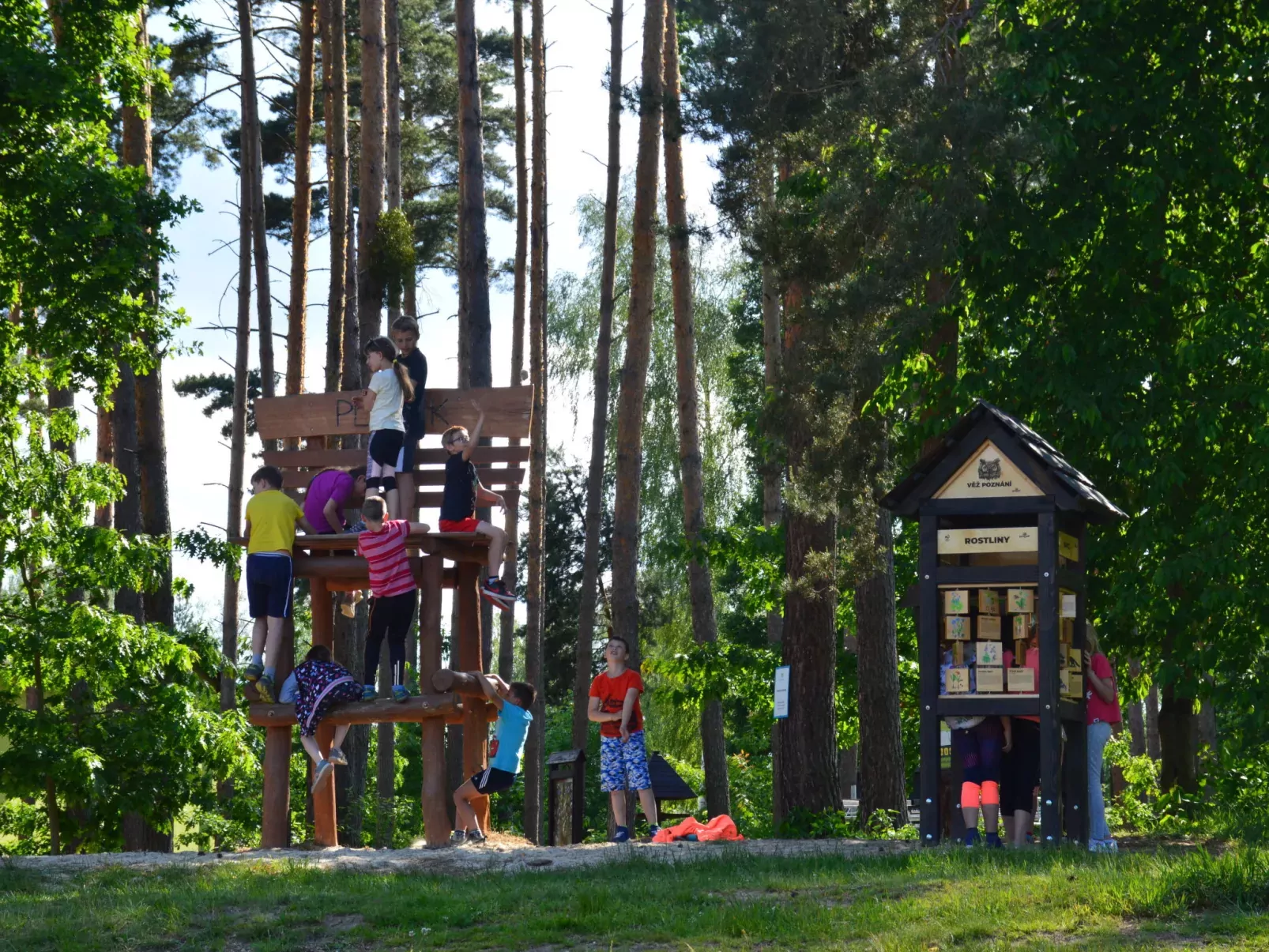 Kemp Stříbrný rybník-Draußen