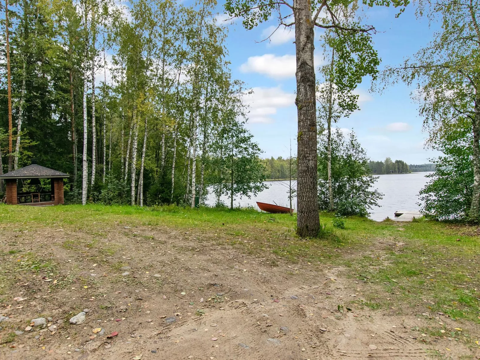 Mökki mikkola-Draußen