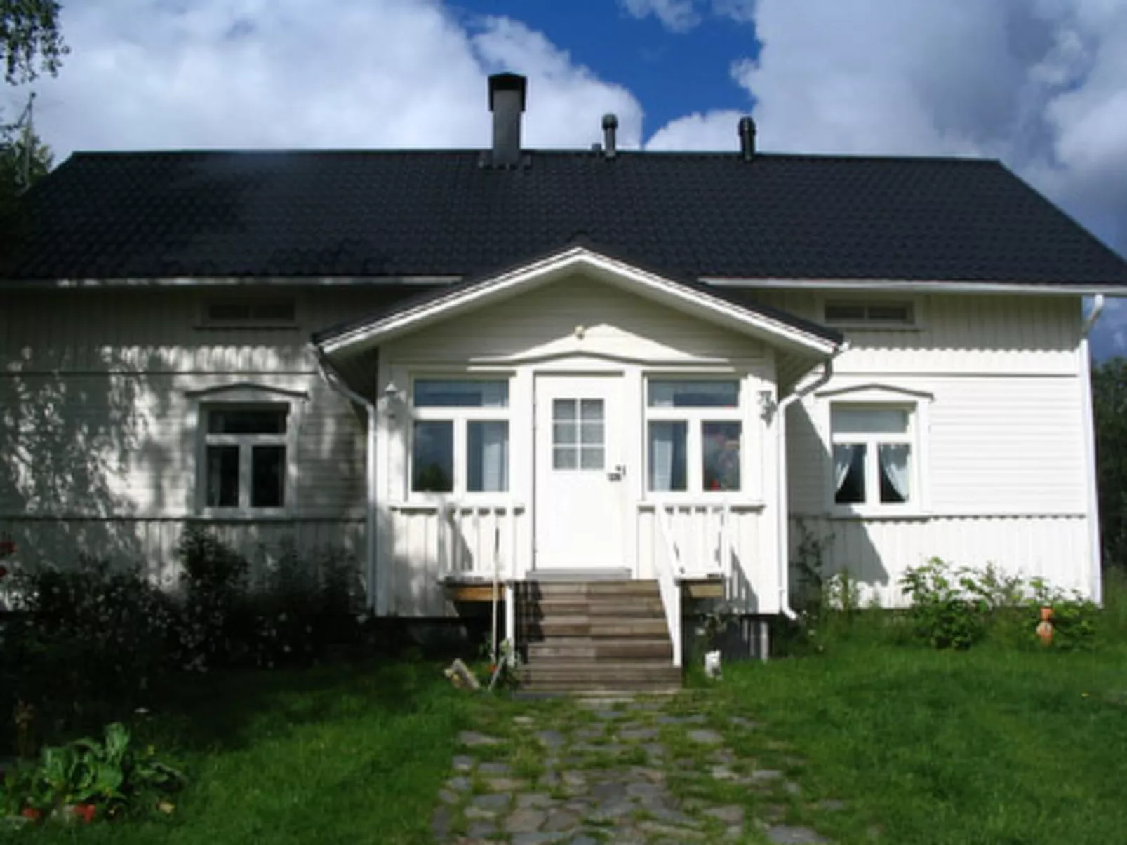 outside