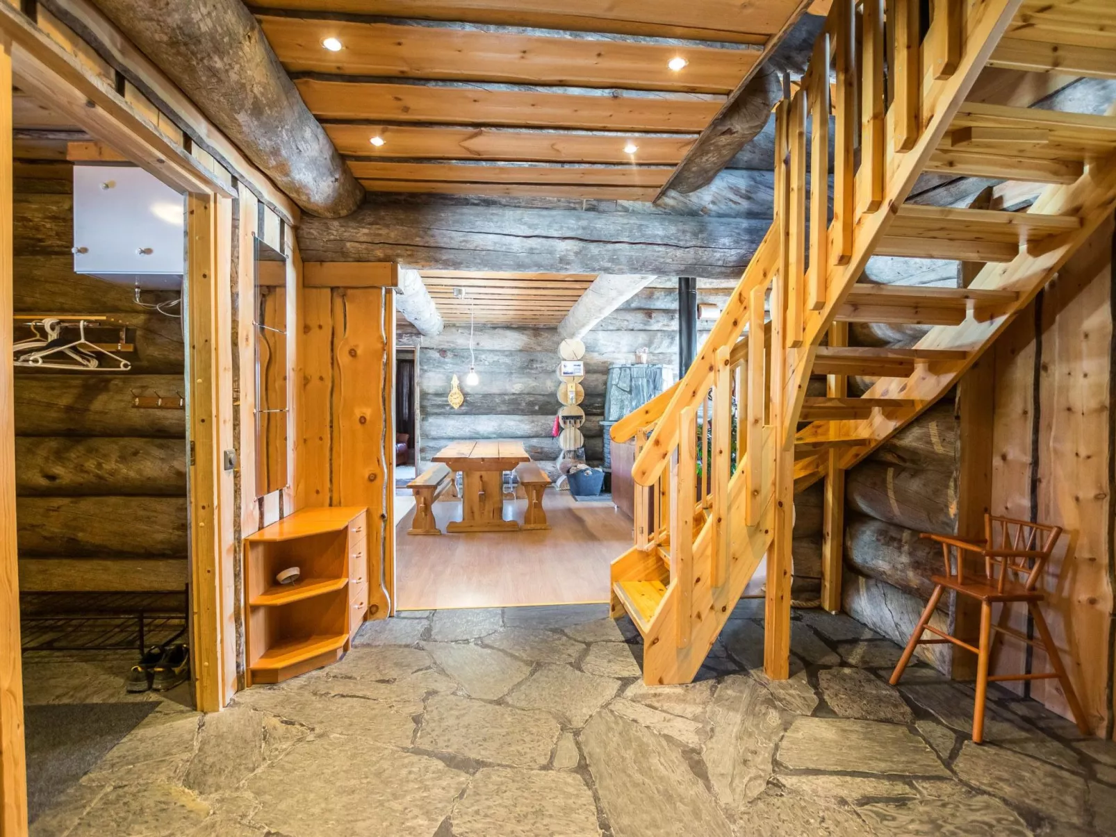 inside