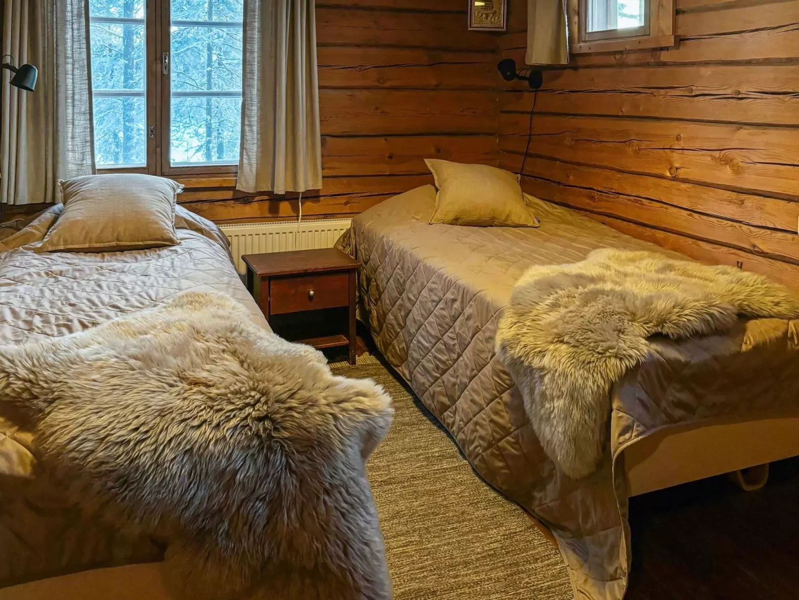 Domnan pirtti-Drinnen