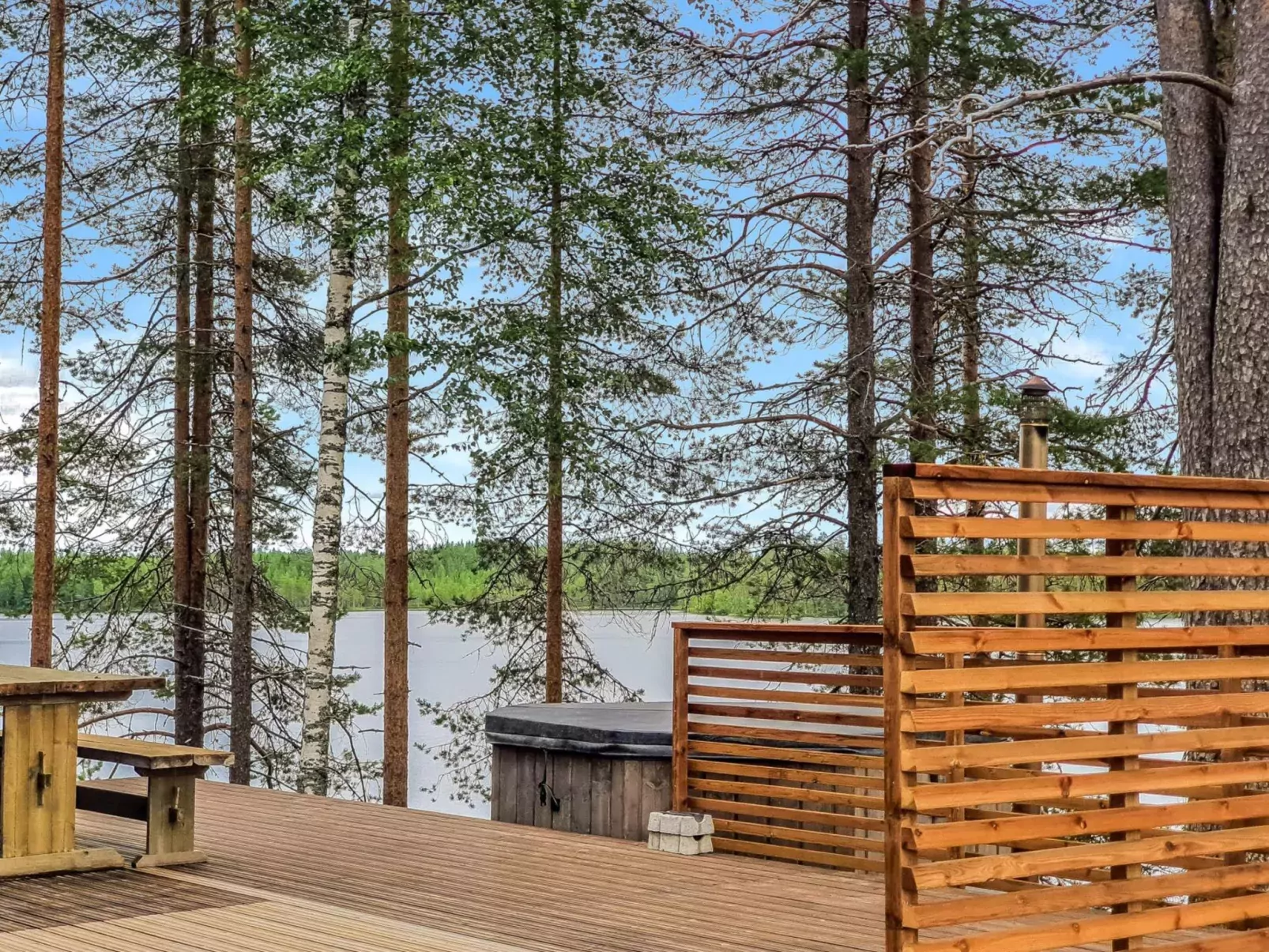 Domnan pirtti-Drinnen