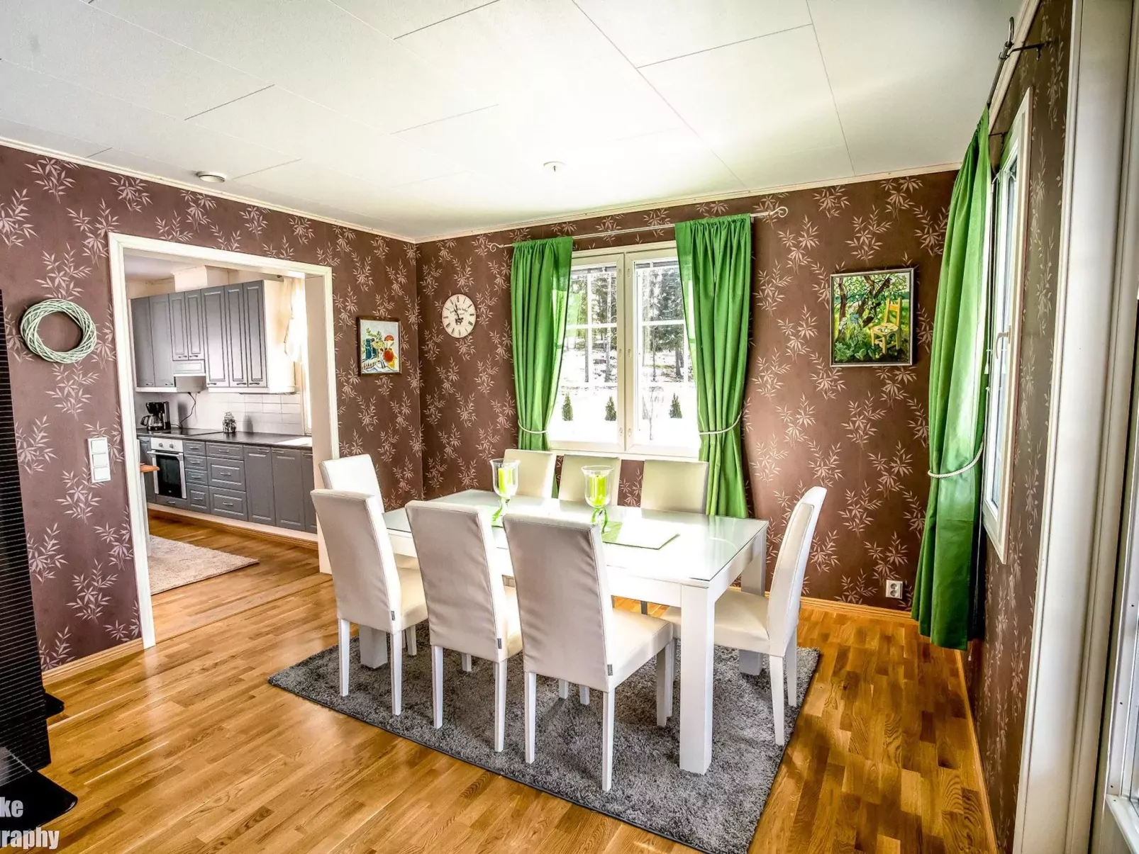 Villa eriksberg-Drinnen
