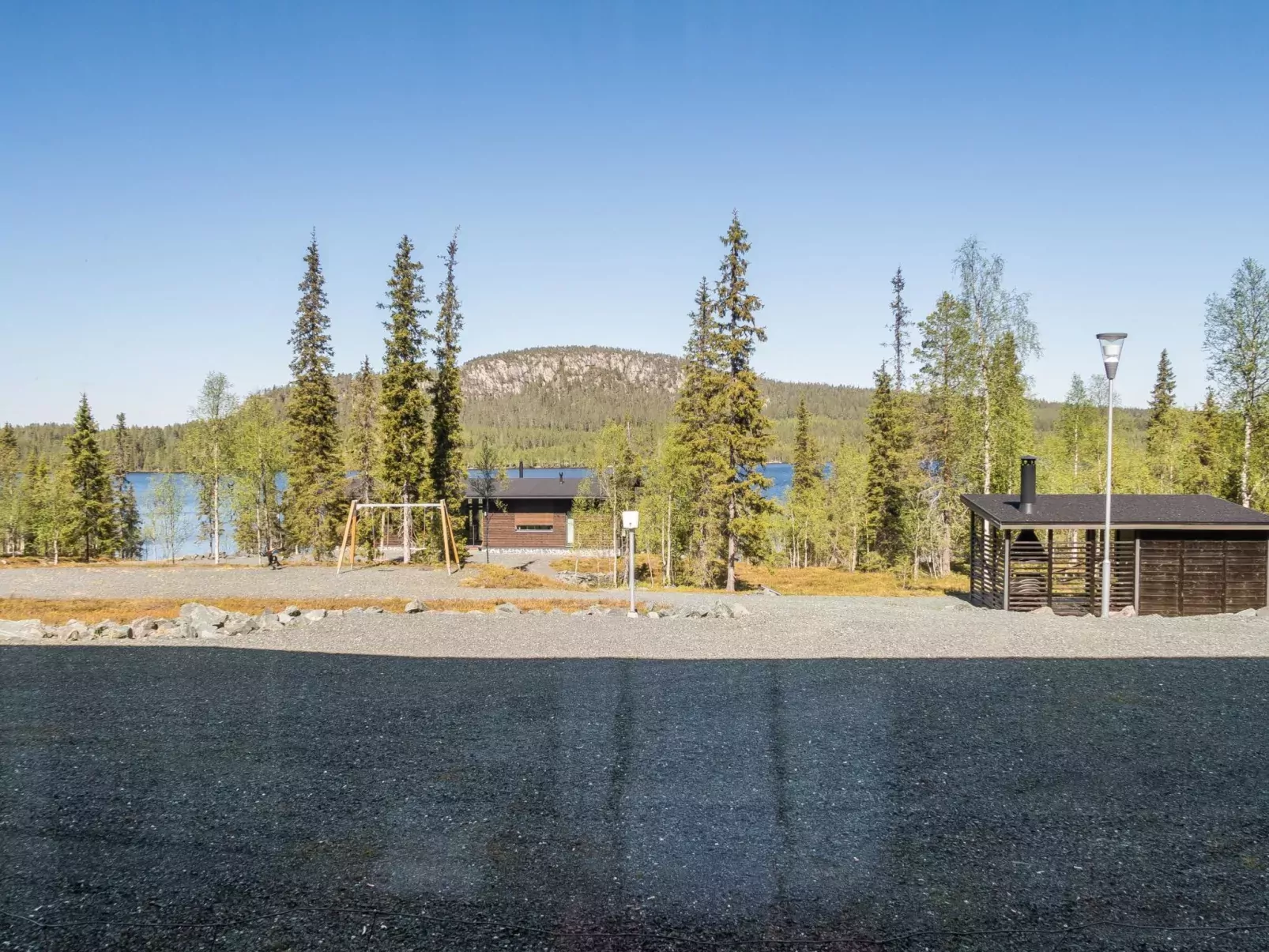 Holy lake chalet b-Outside