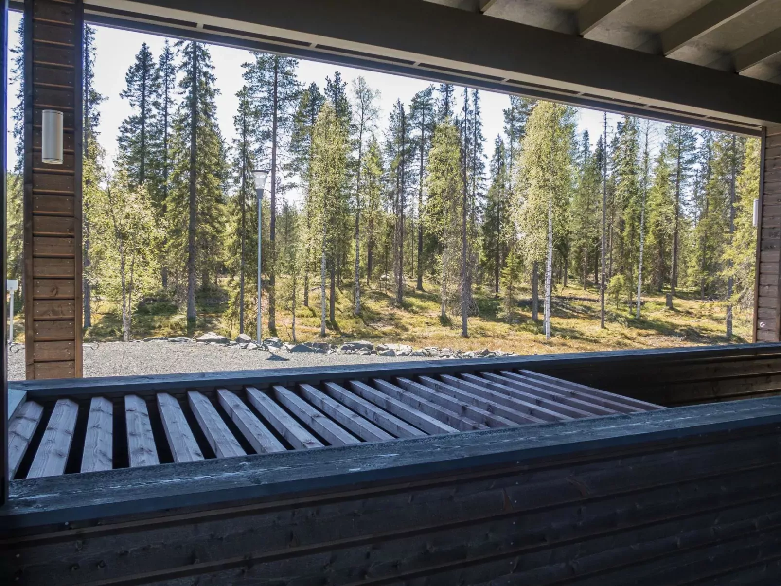 Holy lake chalet b-Outside