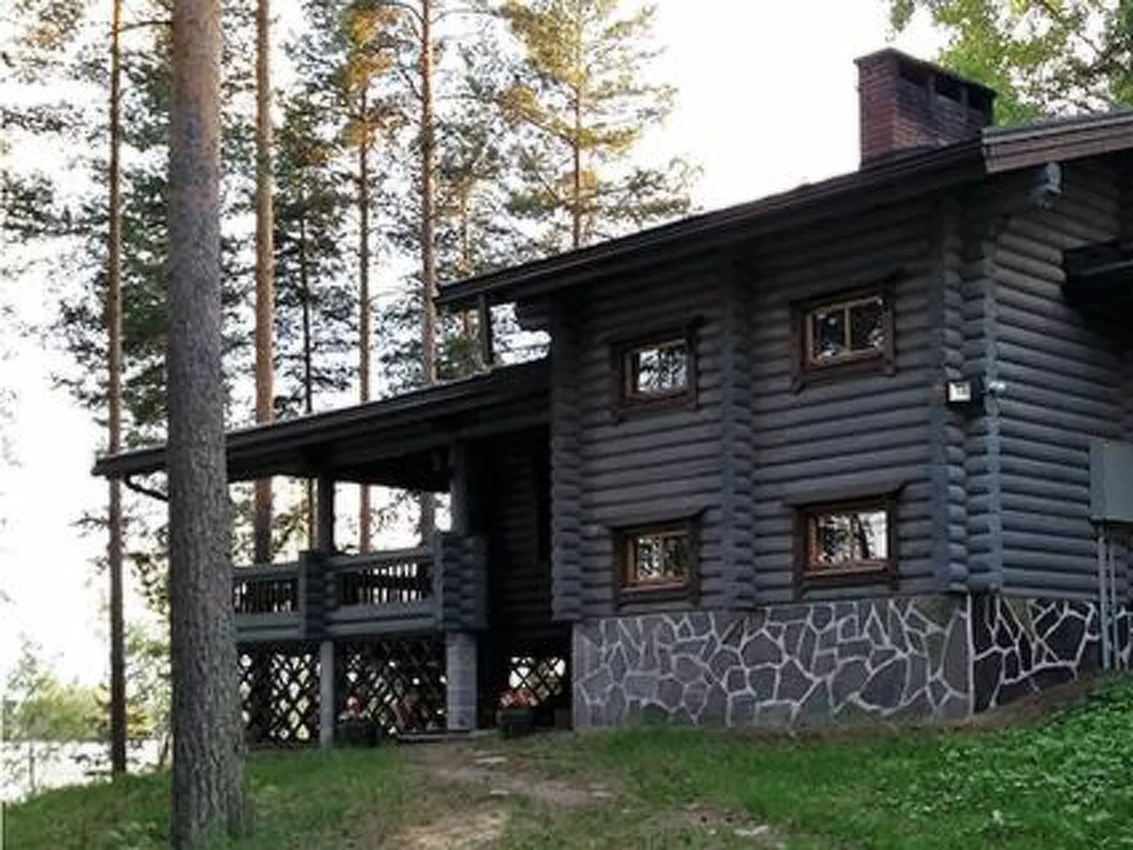 outside