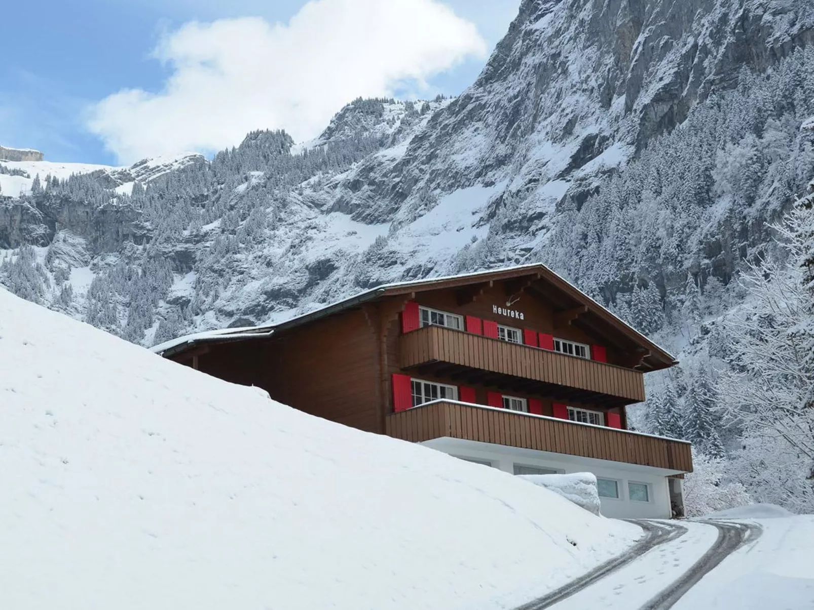Chalet Heureka-Horbis-Outside