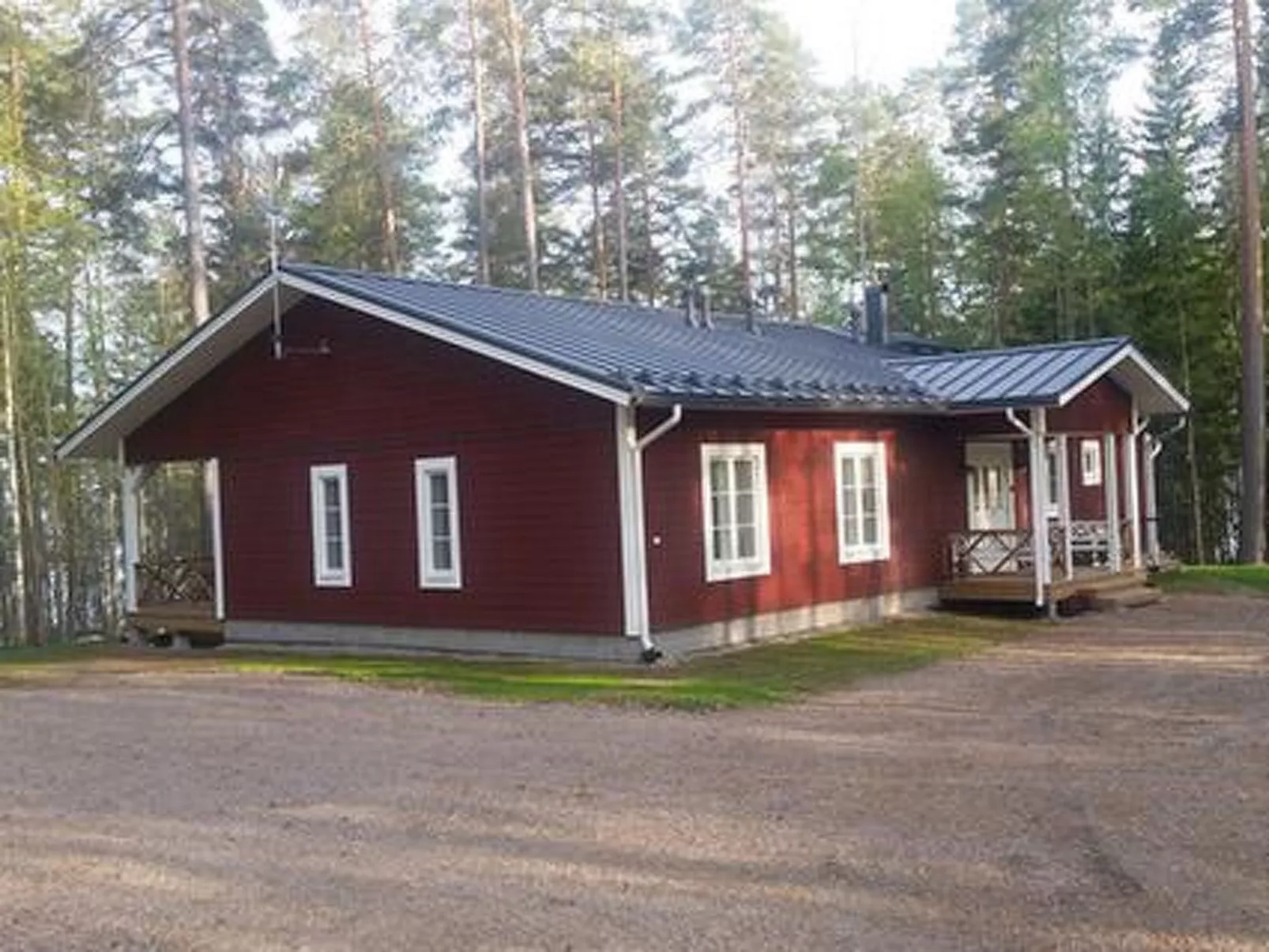outside