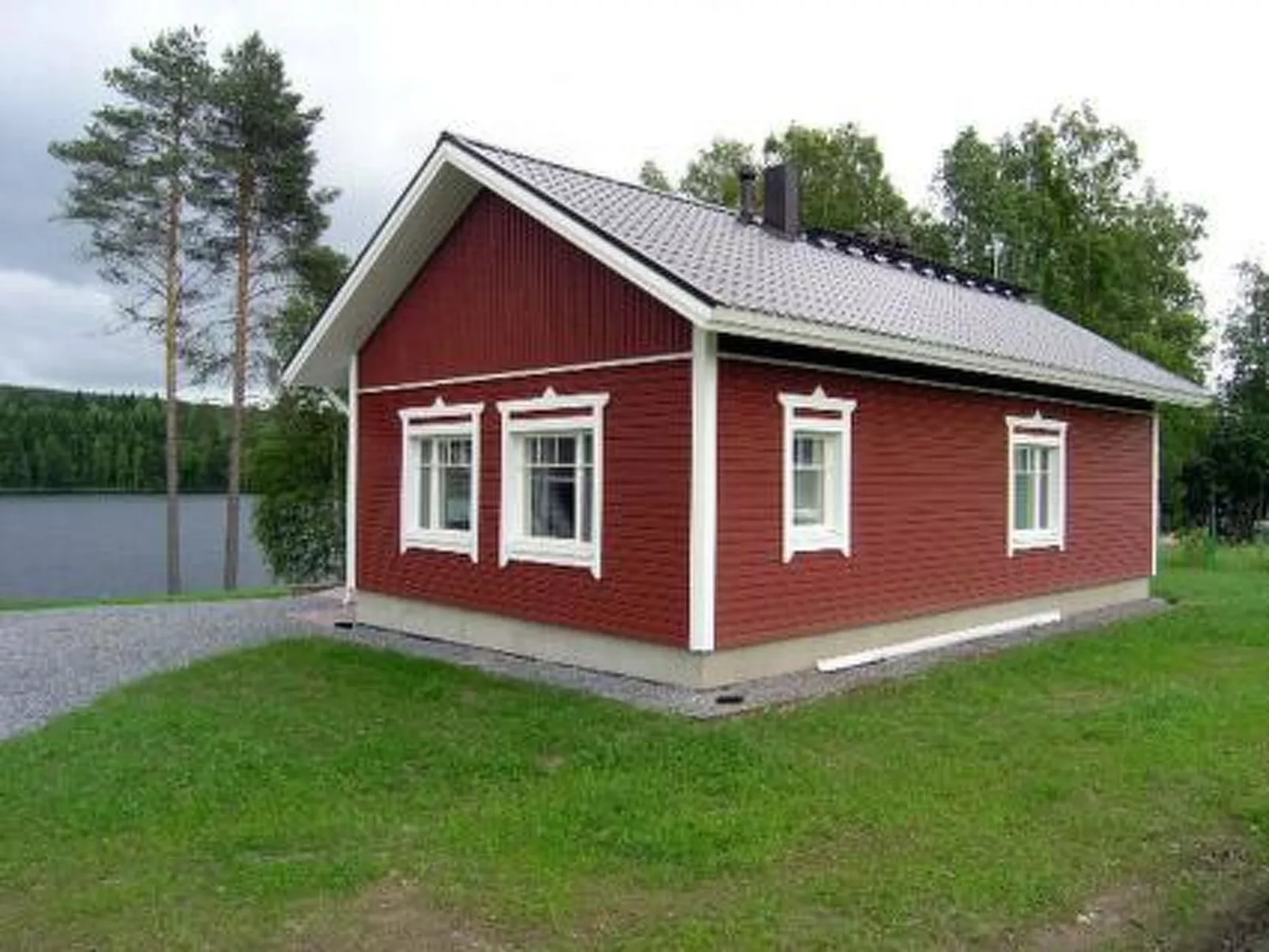 outside