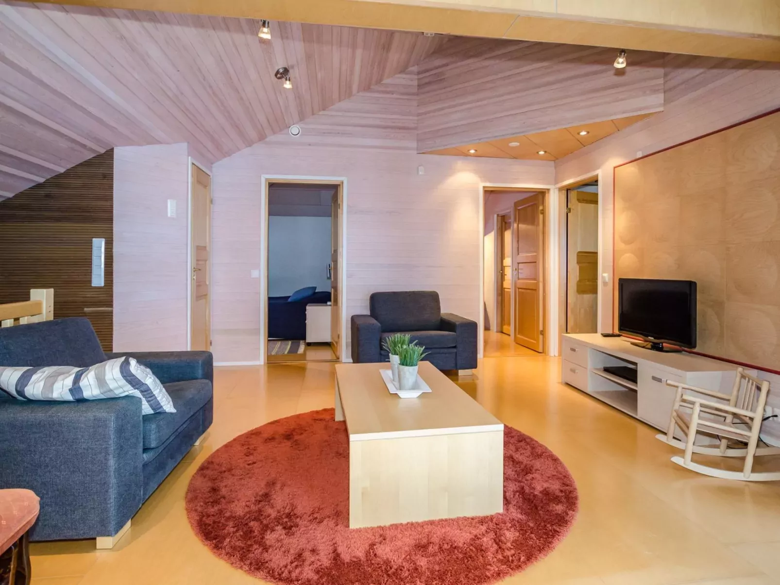 Huvila lomaonni (villa concrete kelo)-Inside