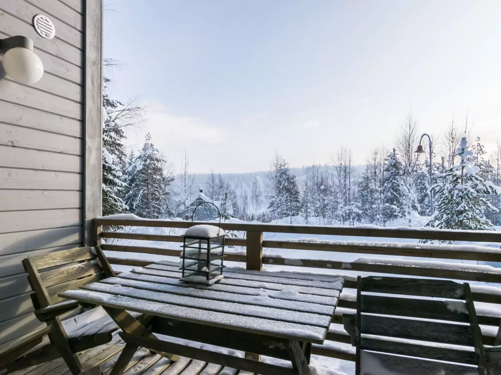 Rinteenkotka cottage-Drinnen