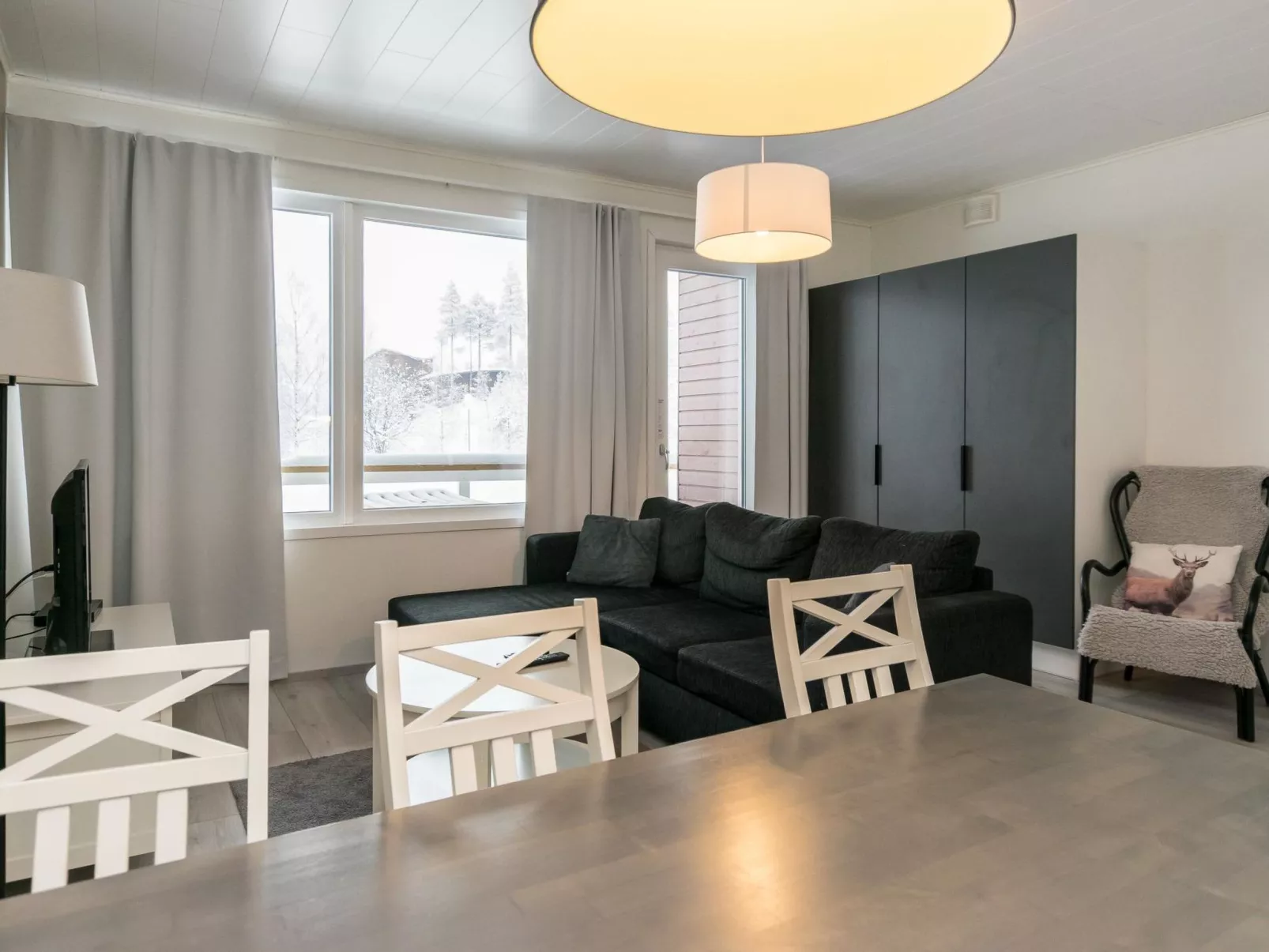 Skivillas paljakka 3. (2 bedrooms)-Inside