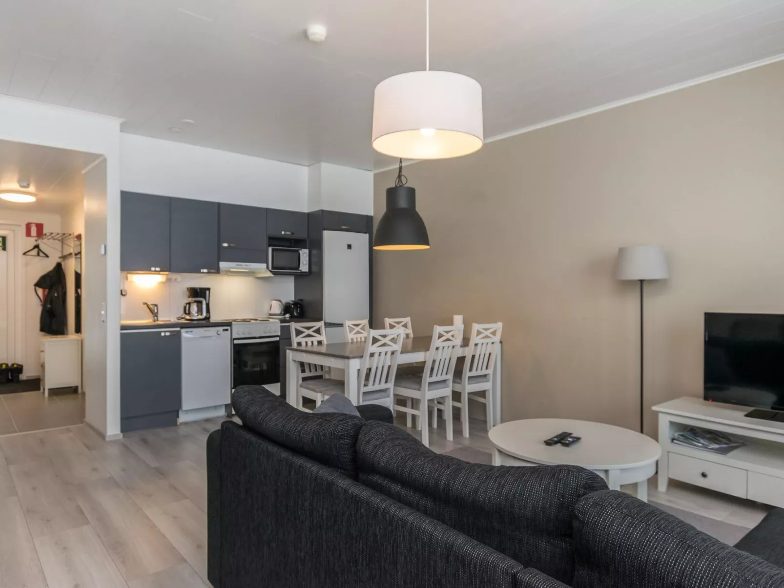 Skivillas paljakka 3. (2 bedrooms)-Inside