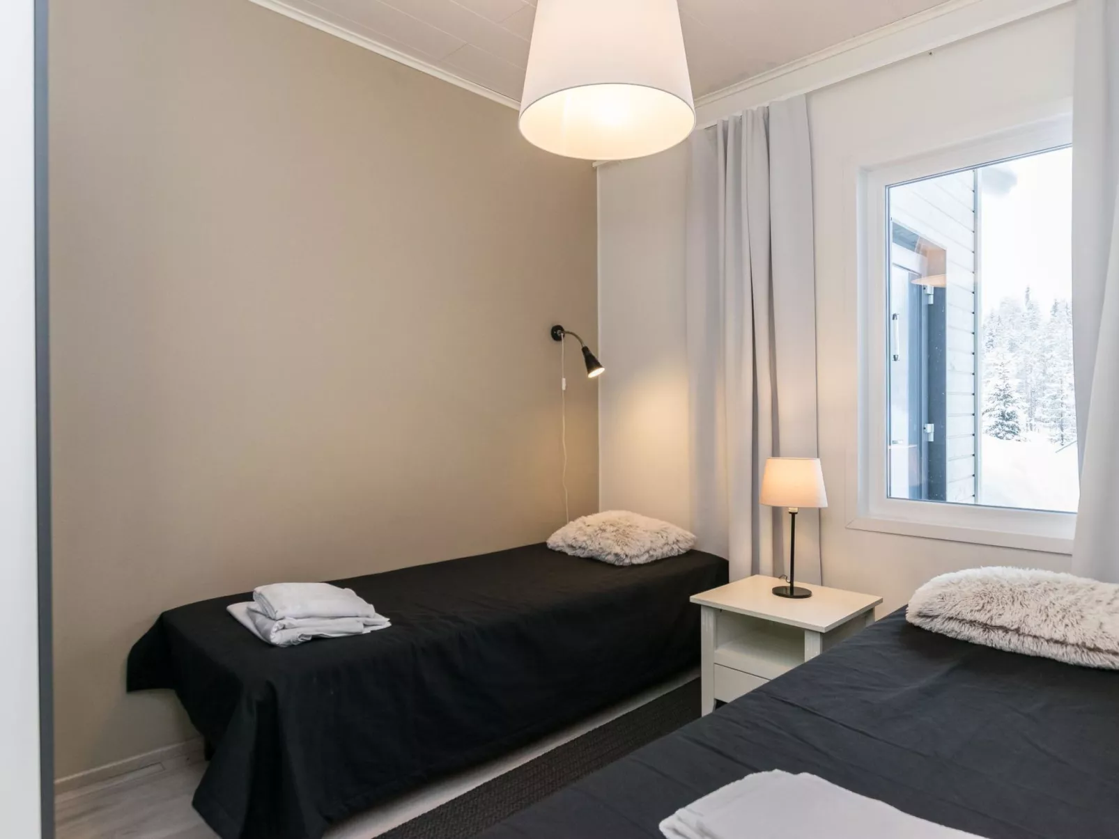 Skivillas paljakka 3. (2 bedrooms)-Inside