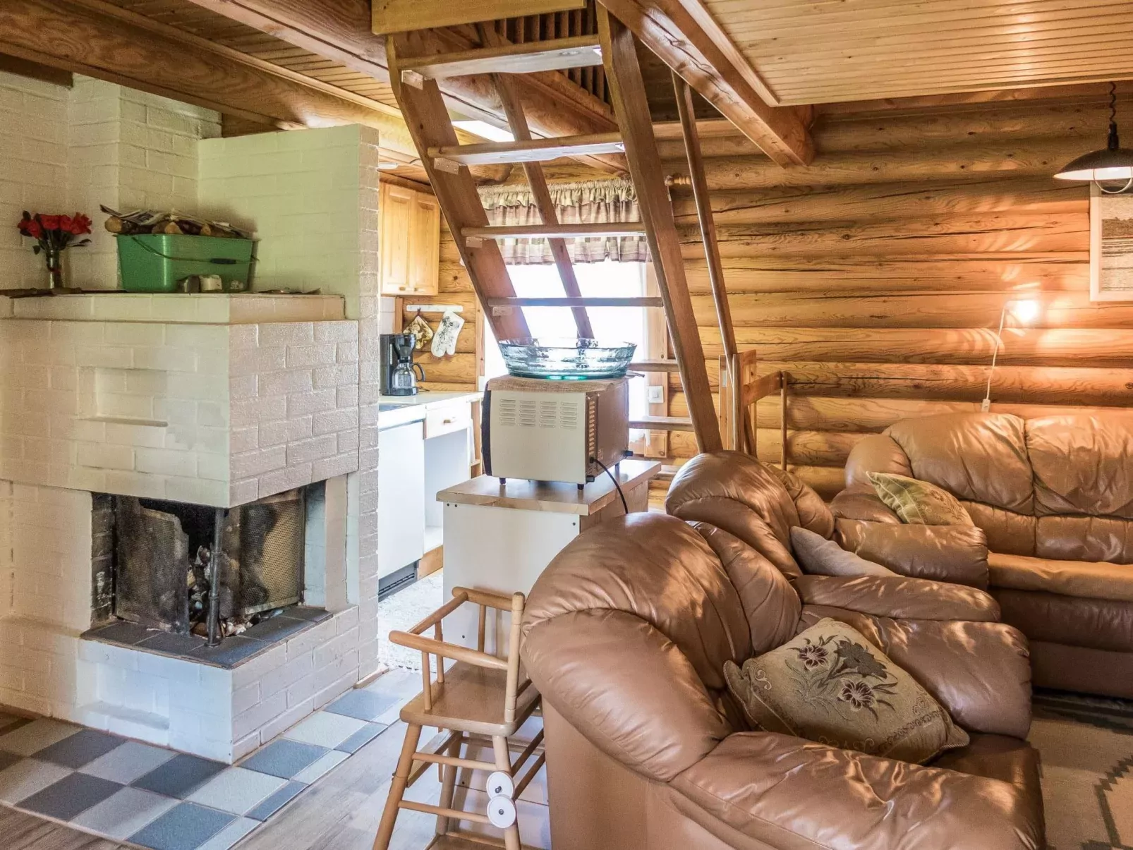 Vuokatticottage c-Drinnen