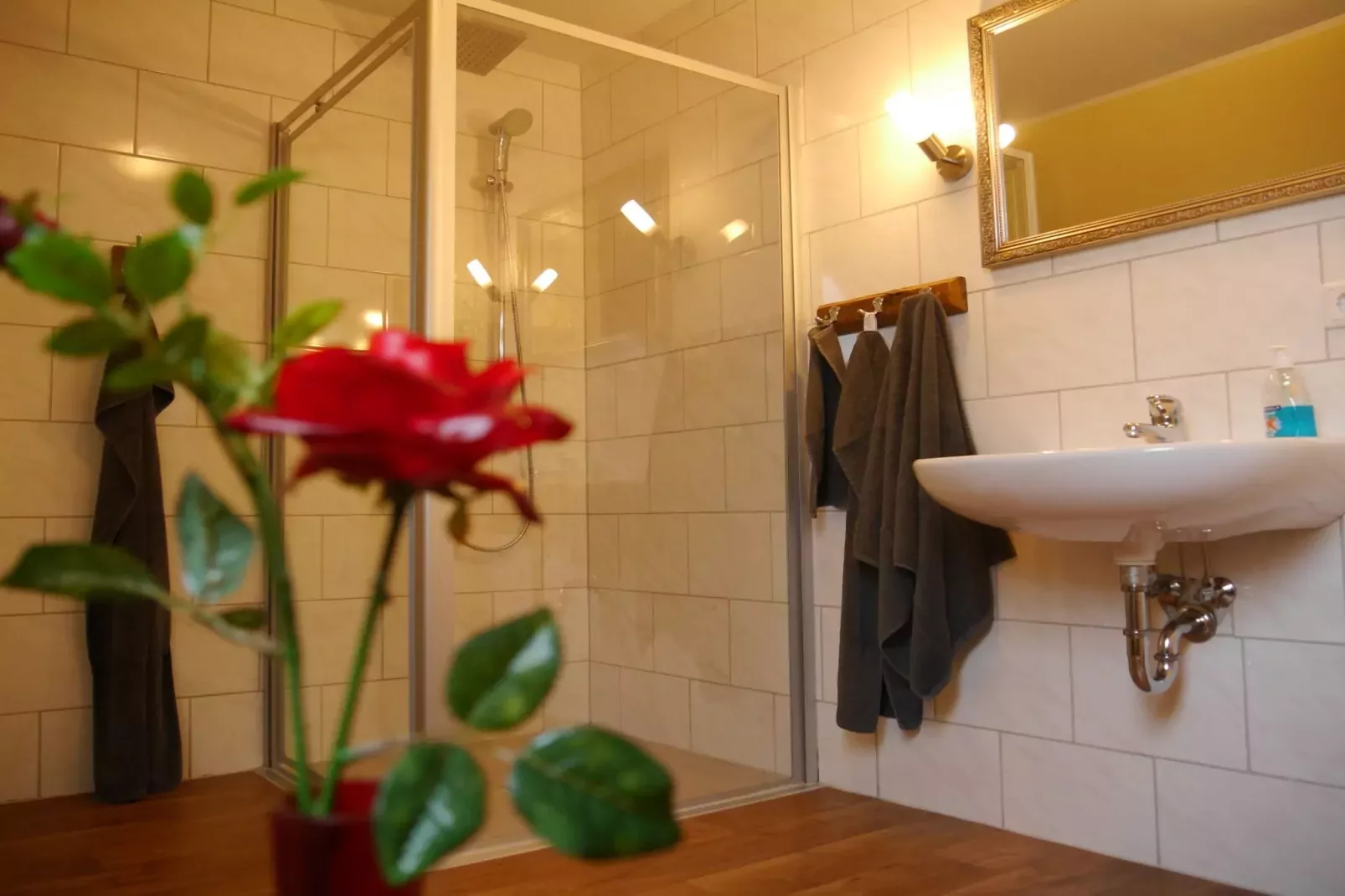 Im Teutoburger Wald-Badezimmer