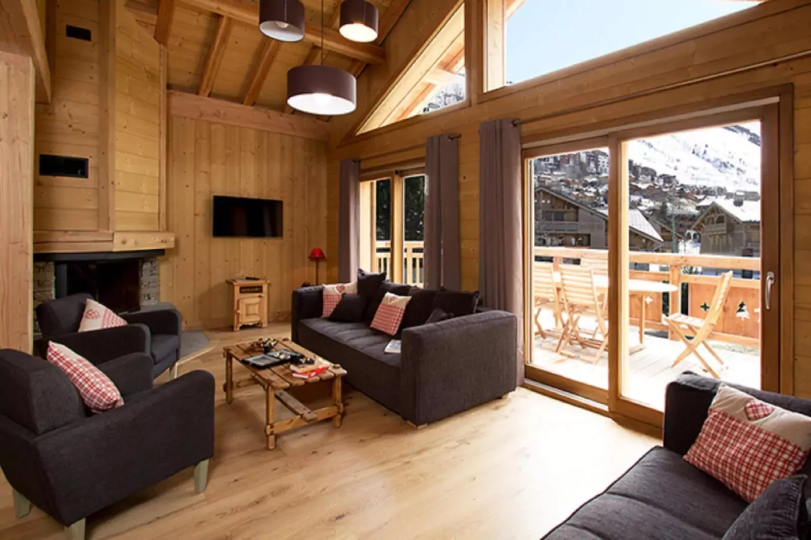 Chalet Levanna Occidentale-Living room