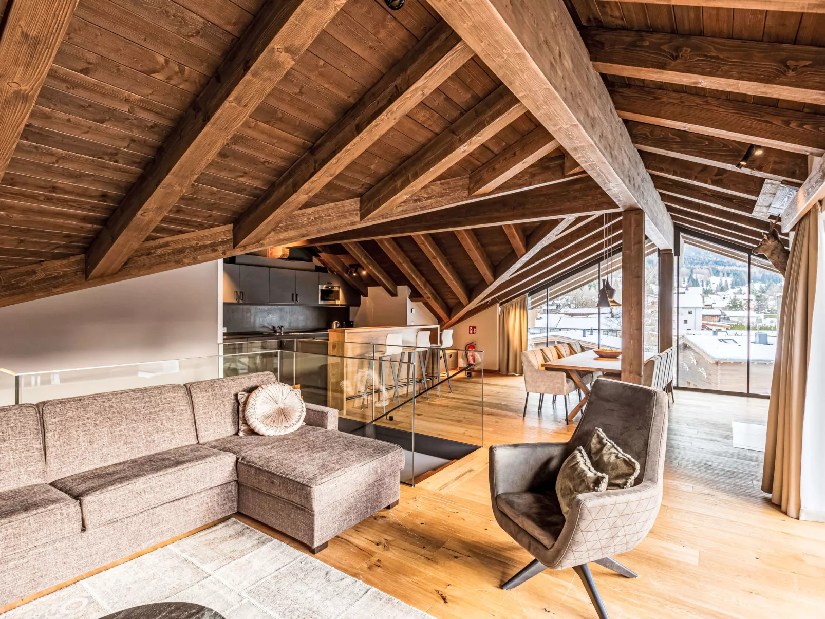 Penthouse mit 3 Schlafzimmern-Inside