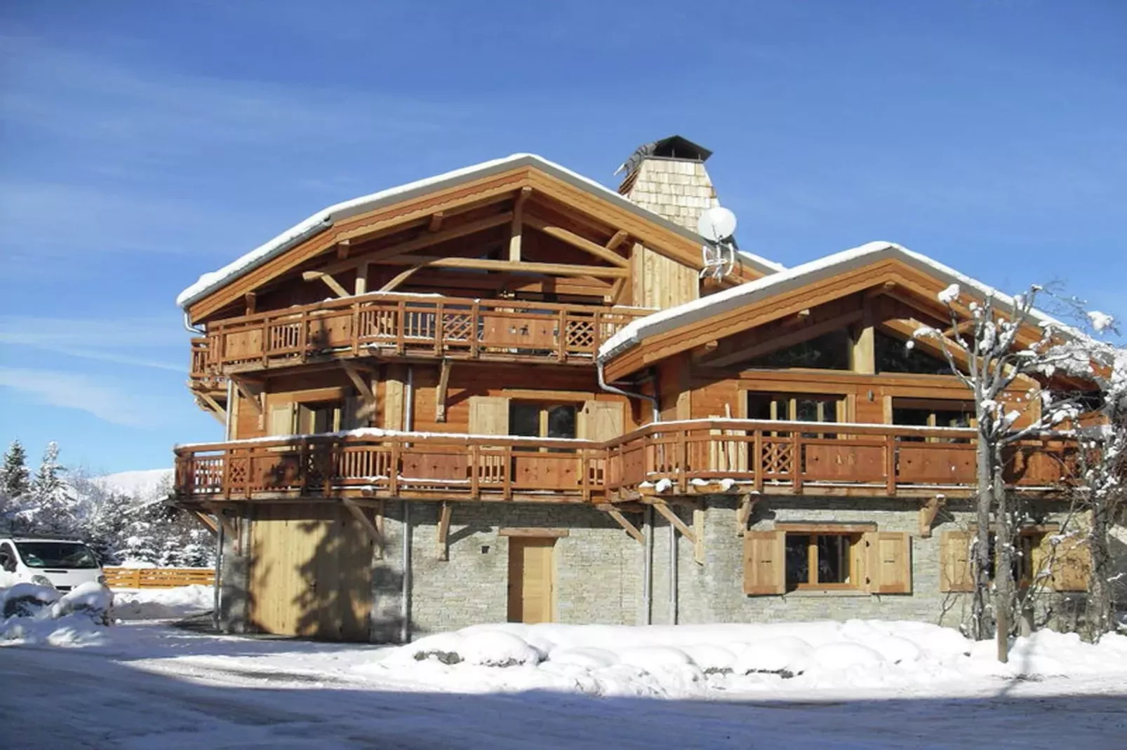 Chalet Levanna Orientale-Exterior winter