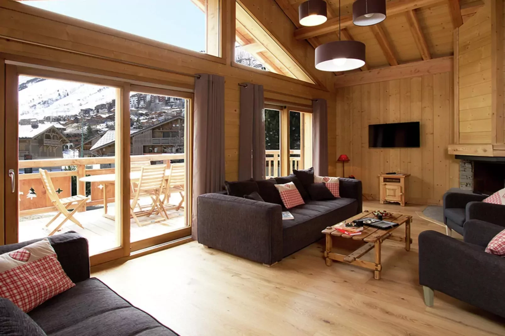 Chalet Levanna Orientale-Living room