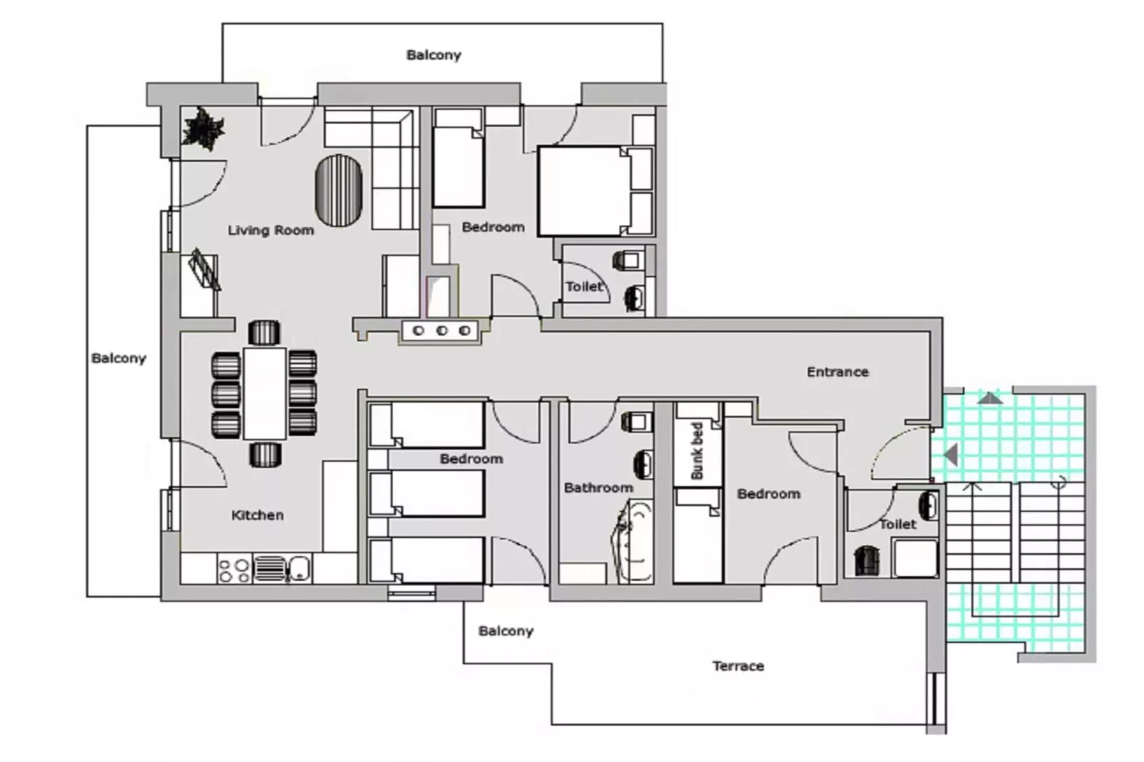 A3D Alpenhof-Floor plan