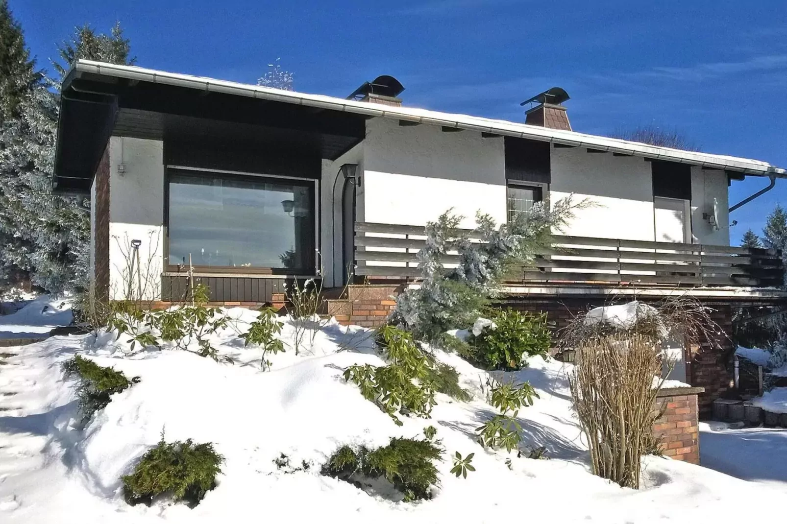 Ferienhaus Suhl79qm-View winter