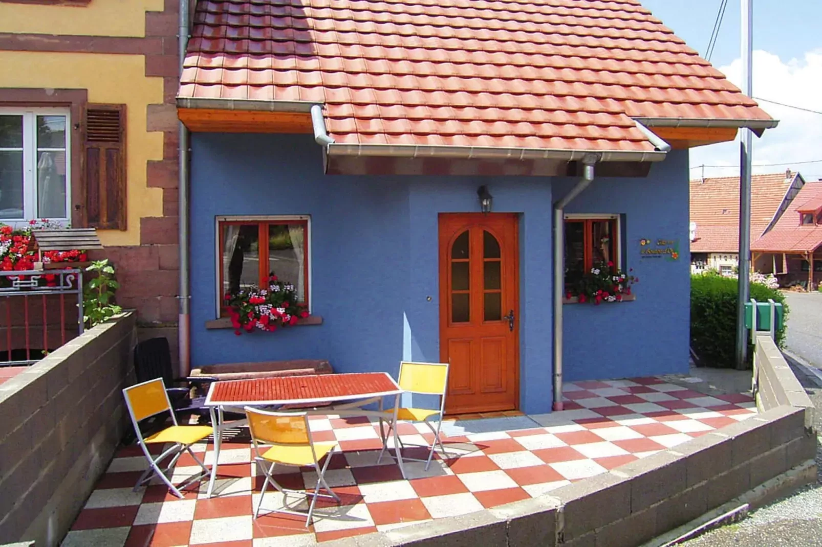 Semi-detached house Hinsbourg-Exterior summer