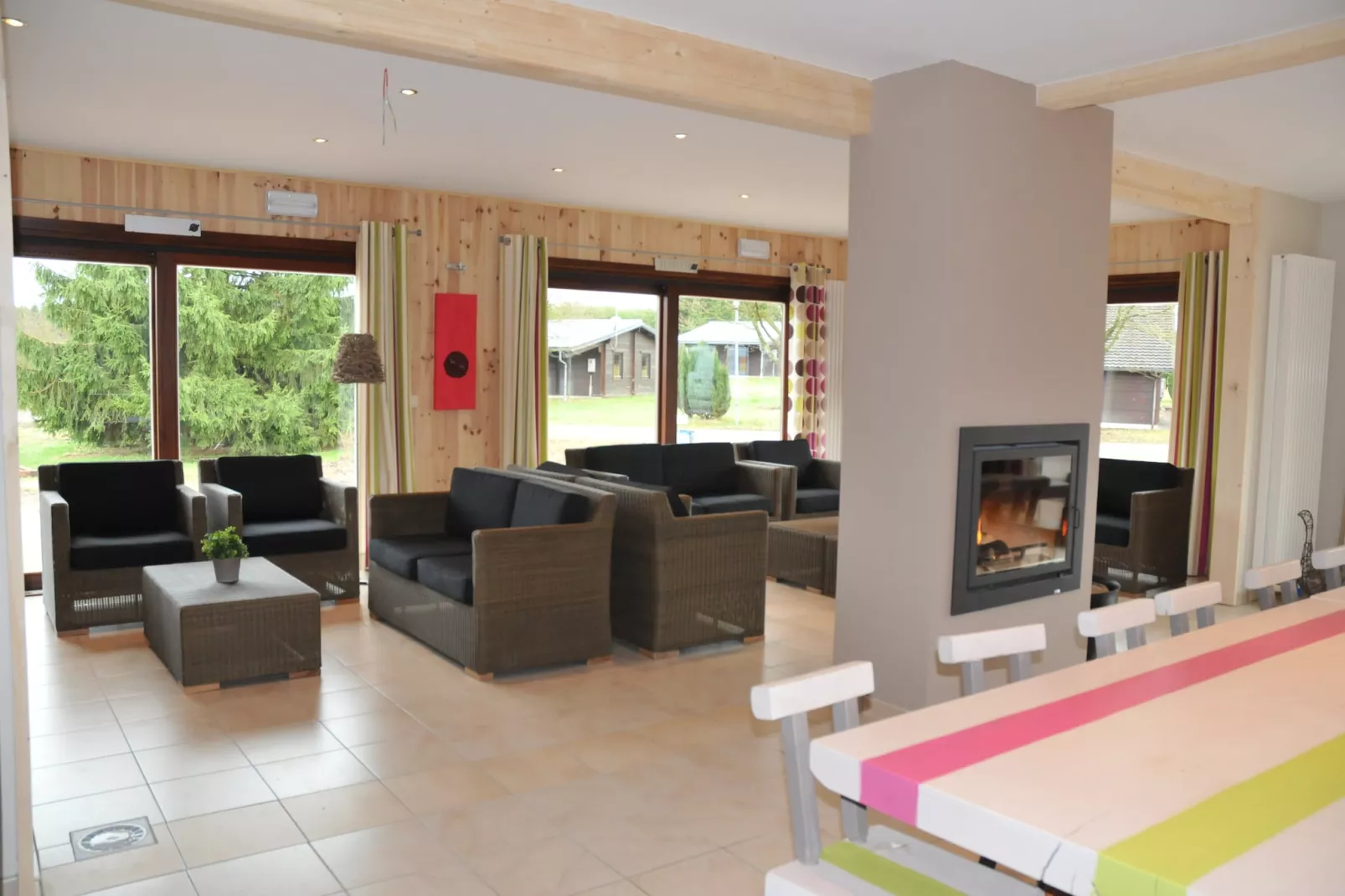 REFUGE DU TRAPPEUR-Living room