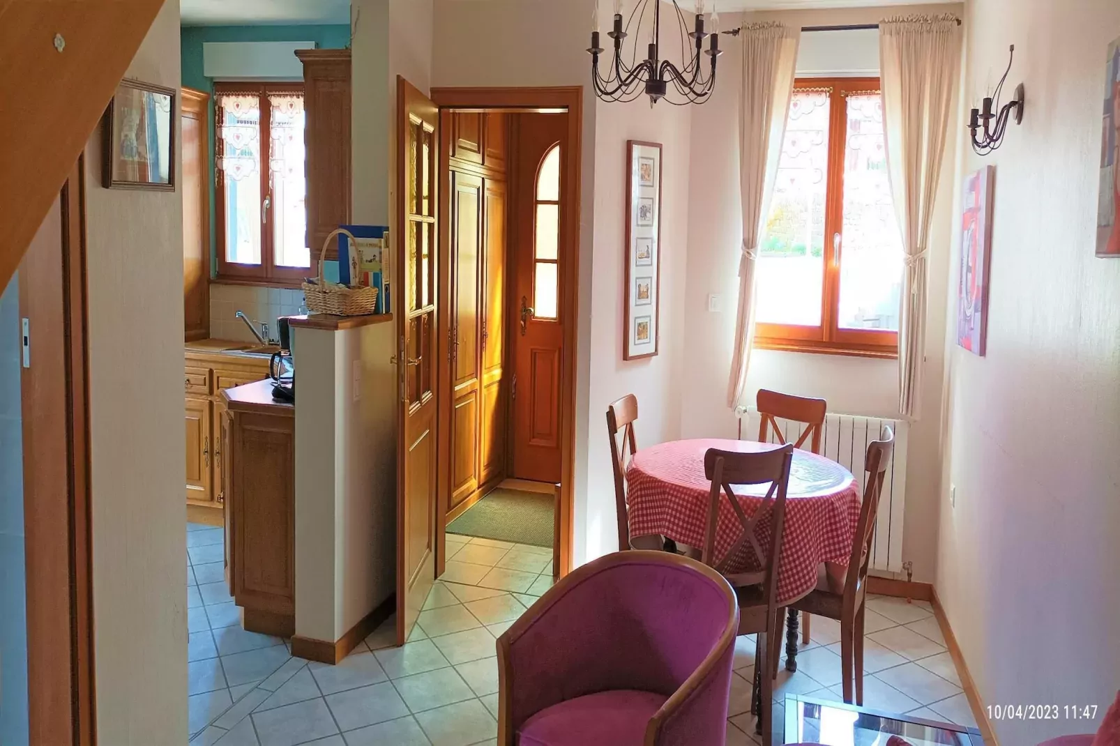 Semi-detached house Hinsbourg-Dining room