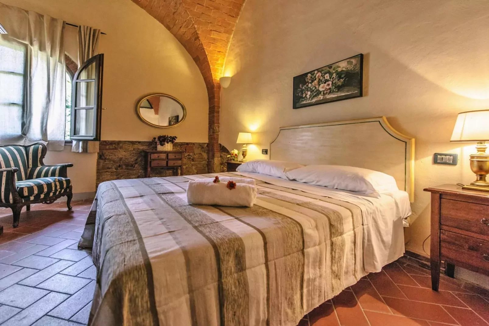 Agri-tourism Tenuta Quarrata, Santo Pietro Belvedere-trilo superior-Bedroom