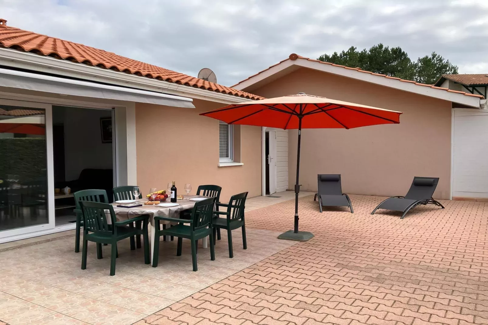 Terraced house Moliets-Areas summer 1km