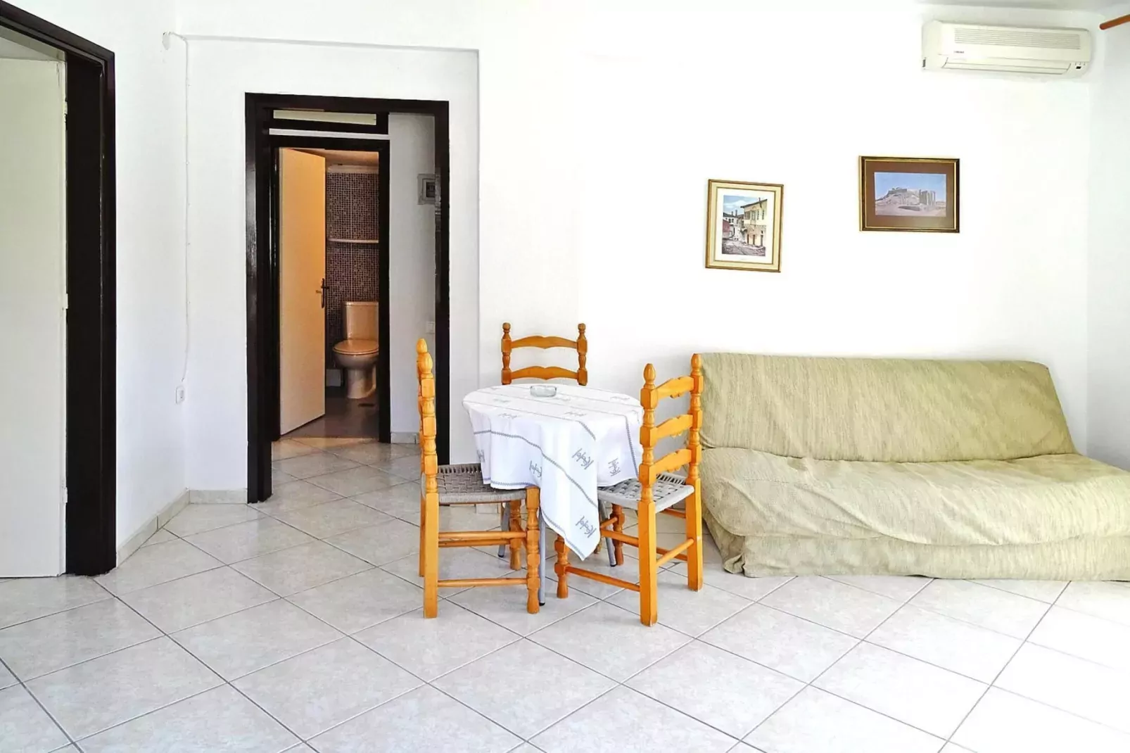 Apartments Ioli, Fourka-2 bedroom-Esszimmer