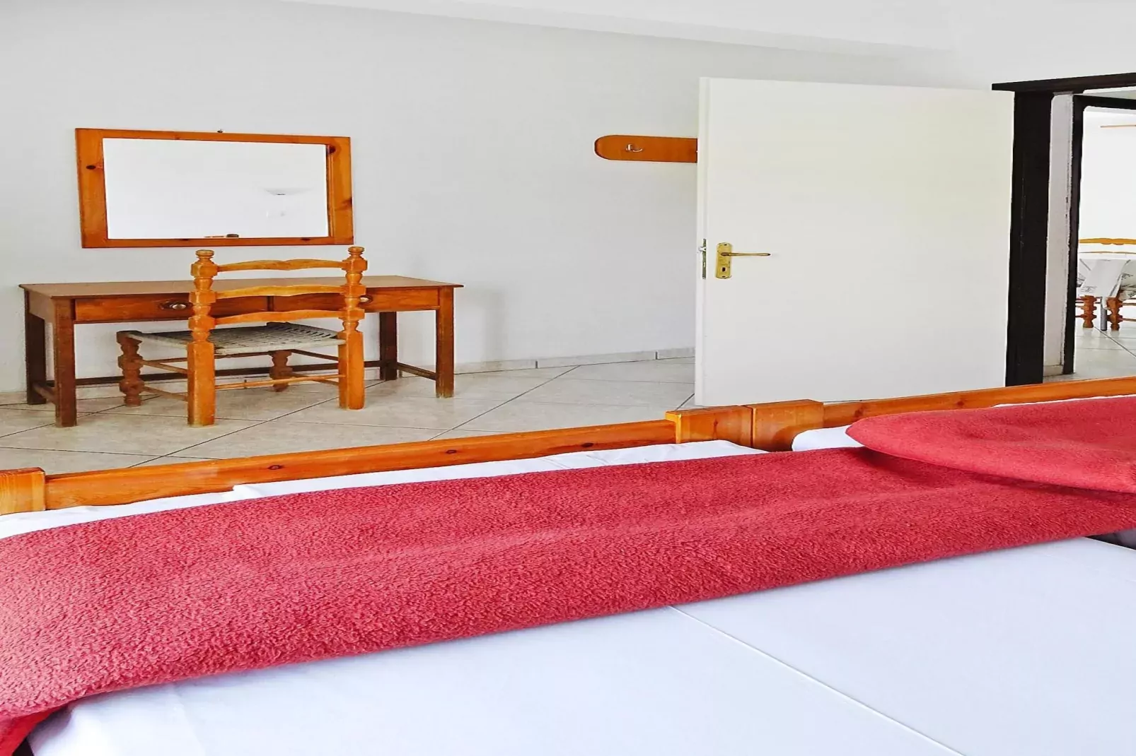 Apartments Ioli, Fourka-2 bedroom-Schlafzimmer