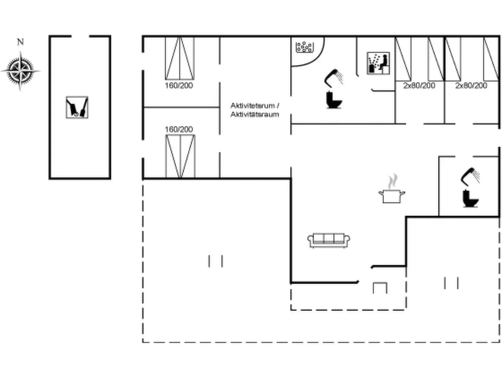 "Synnöve" - 550m from the sea-Inside