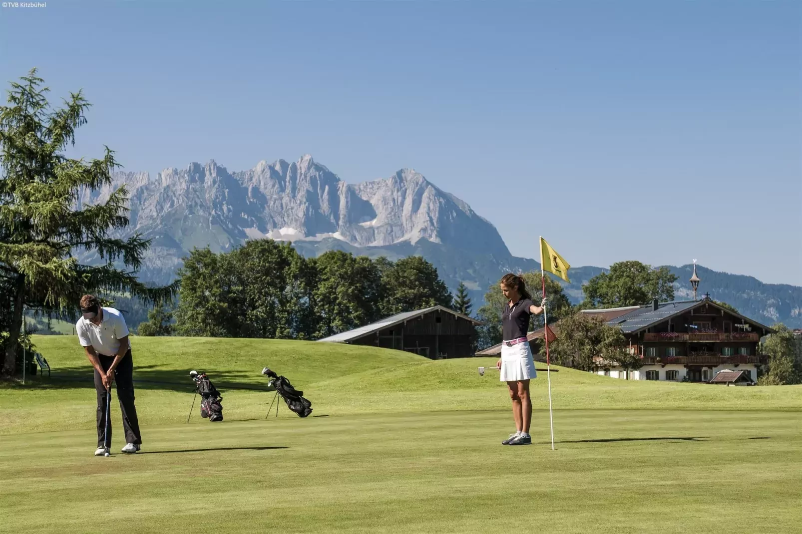 Chalet Ninni-Gebiete Sommer 1 km