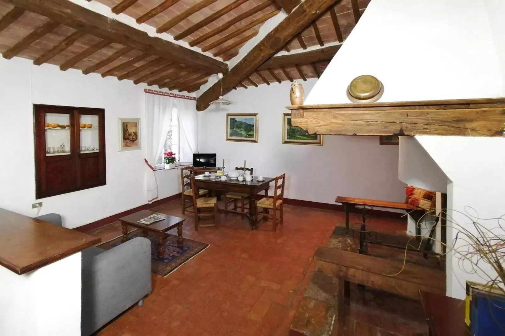 Residence Il Pero di Cetinale Sovicille Typ B 65 qm-Living room